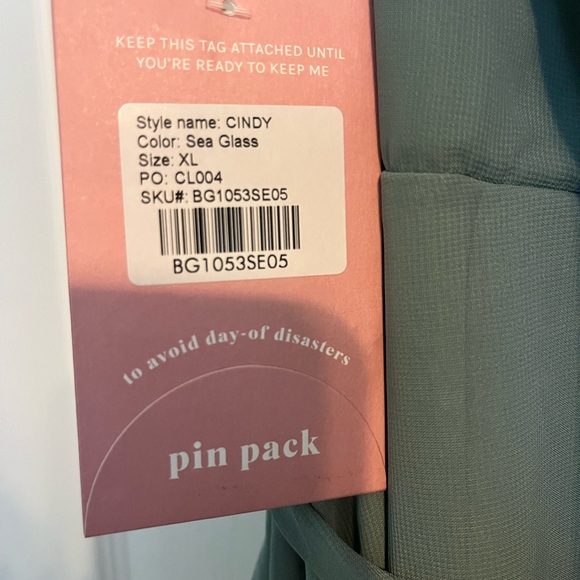 Birdy Gray Cindy SeaGlass Size XL NWT - Picture 7 of 7